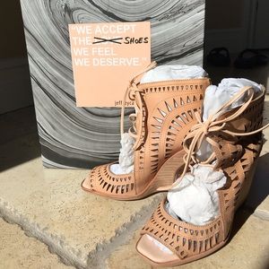 Jeffrey Campbell Rodillo-Hi Wedge Sandals